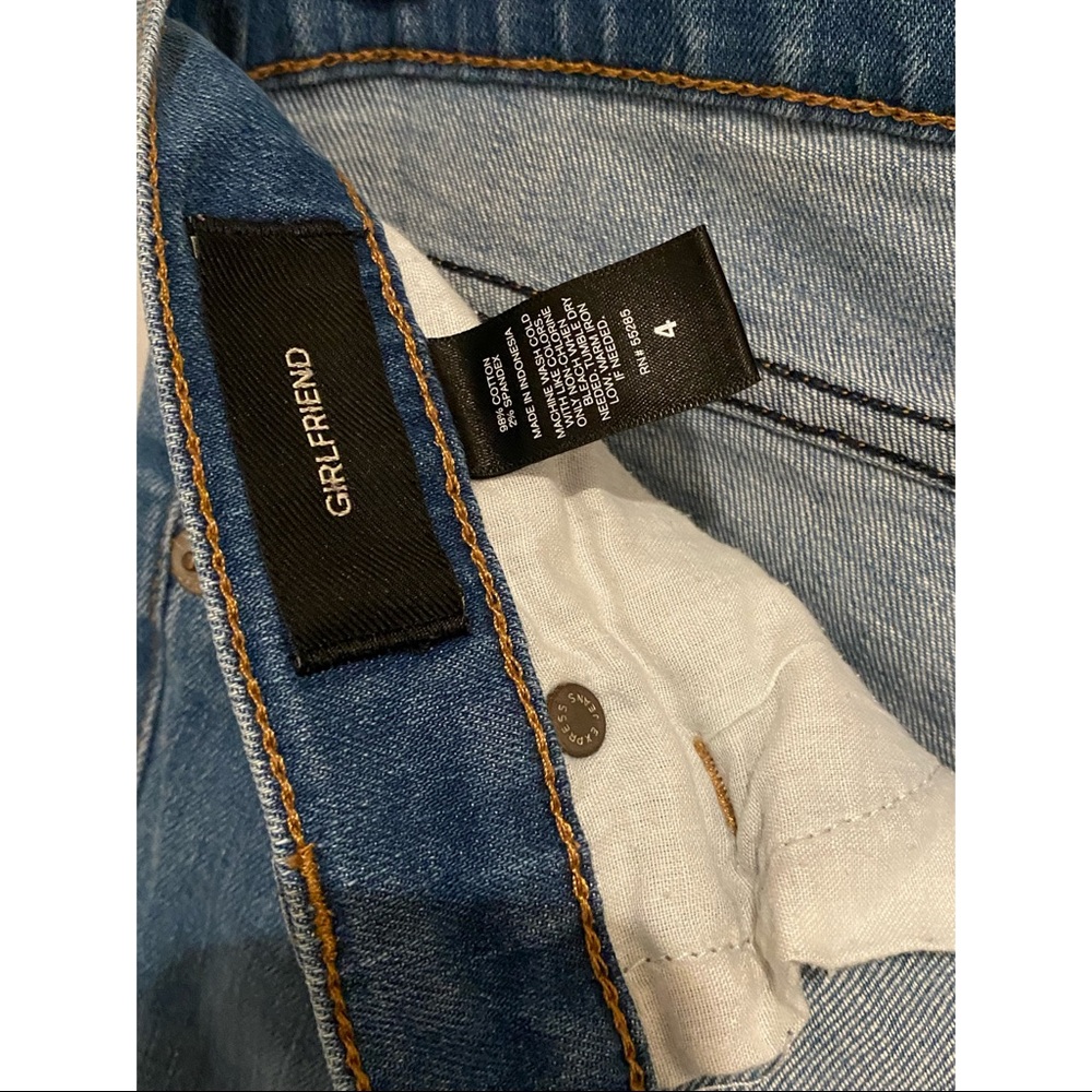 * LEAVING TODAY* Women’s Express Girlfriend jeans - Picture 3 of 4
